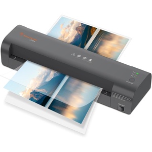 Bonsaii Laminator, 13 Inch 7-in-1 Thermal Laminator Machine with Never Jam Technology, with 40 Laminting Sheets for Home, Office, and Classroom Organization Supplies(Dark Grey)