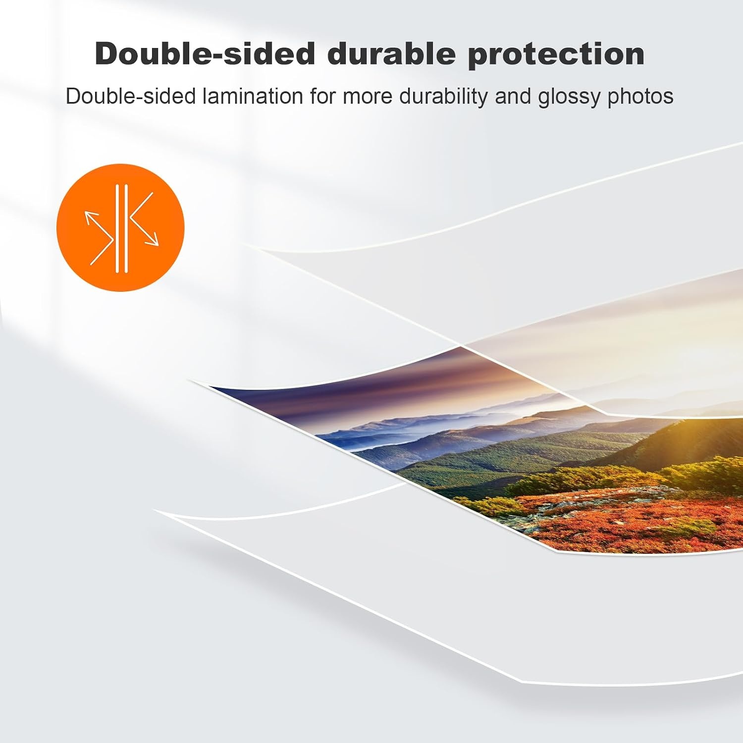 image:imageBonsaii 3mil Thermal Laminating Sheets 100 PCS Letter Size Clear Pouches200