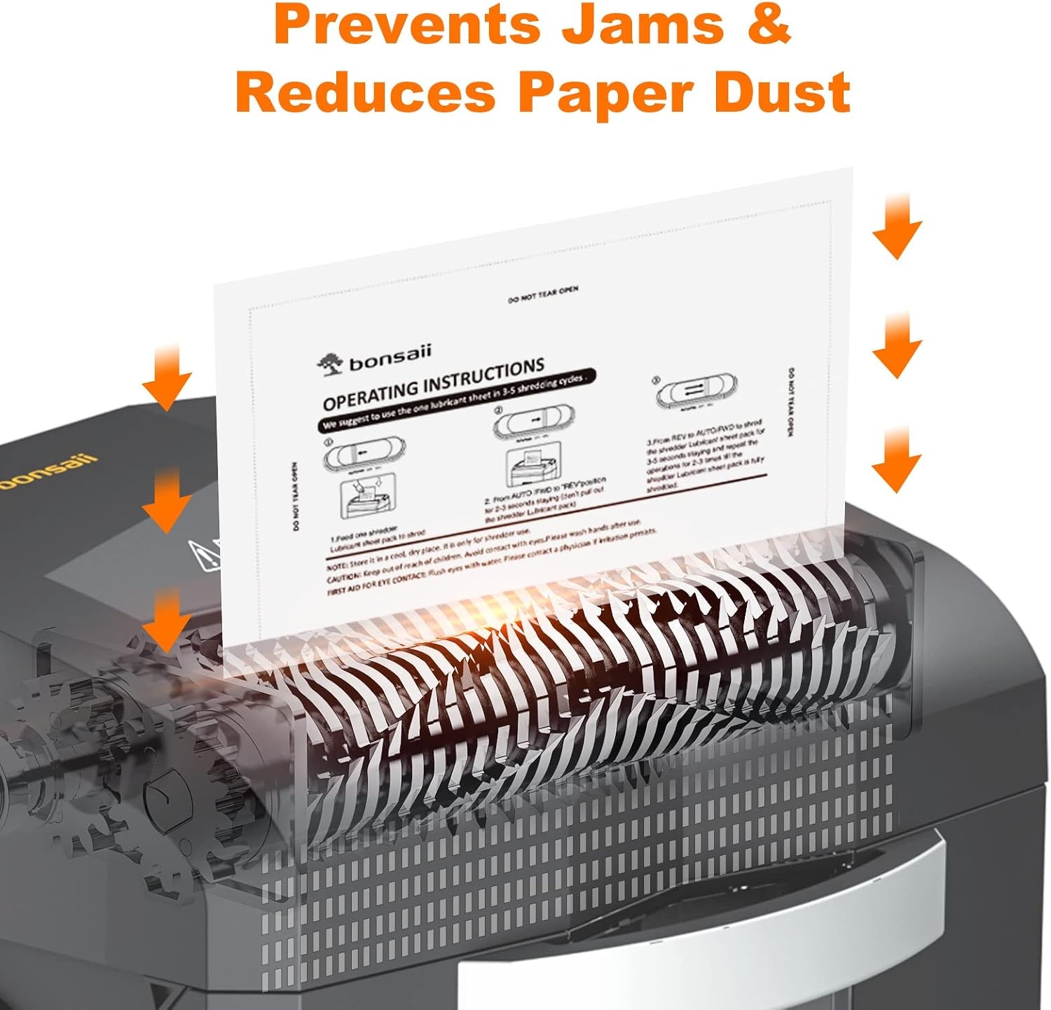 image:imageBonsaii Paper Shredder Lubricant Sheets12Pack 84 x 59 inchpiece24 PACK