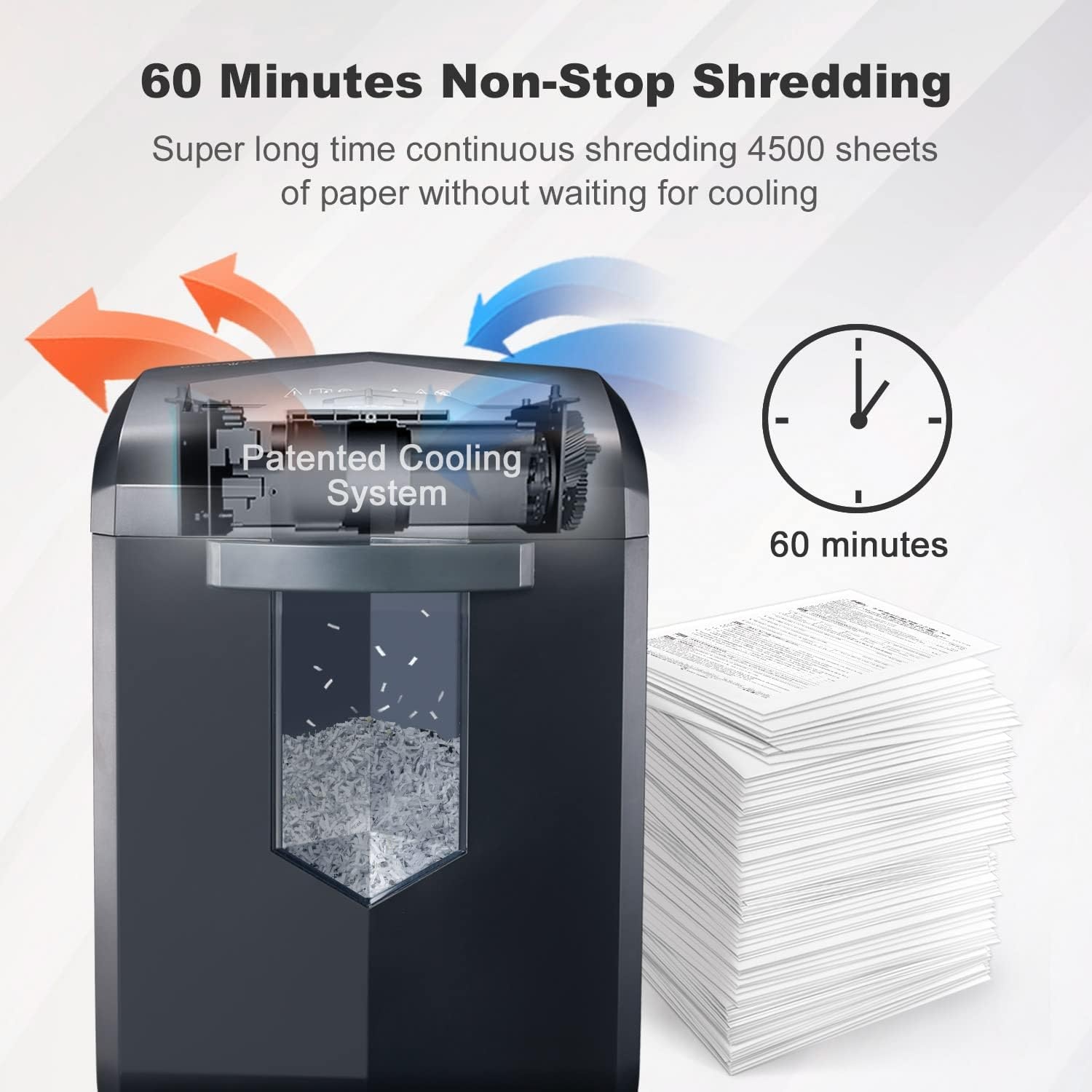 image:imageBonsaii 14Sheet Microcut Paper Shredder and 12Pack Shredder Lubricant Sheets